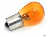Žárovka 12V 21W jednovláknová oranžová